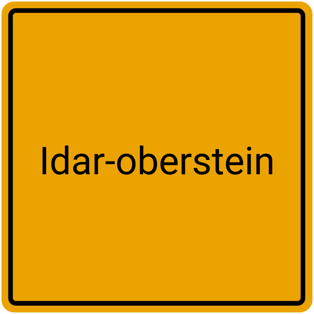 Meldebestätigung Idar-Oberstein