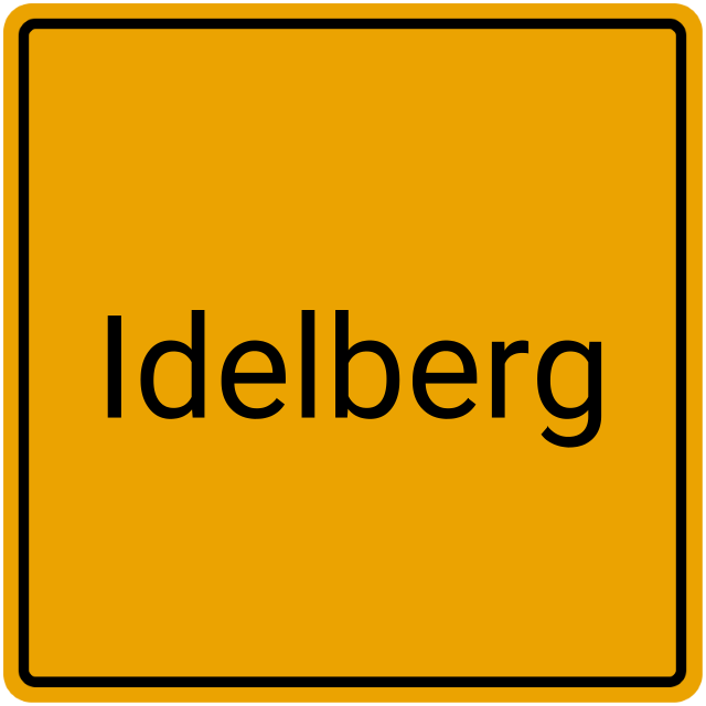 Meldebestätigung Idelberg