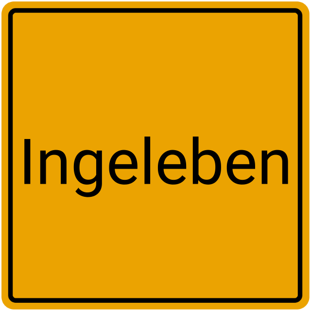 Meldebestätigung Ingeleben