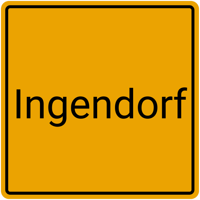 Meldebestätigung Ingendorf