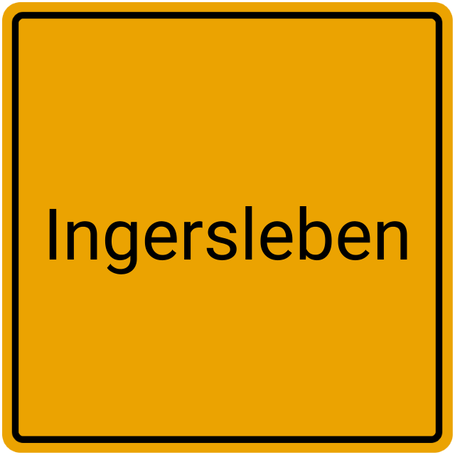 Meldebestätigung Ingersleben