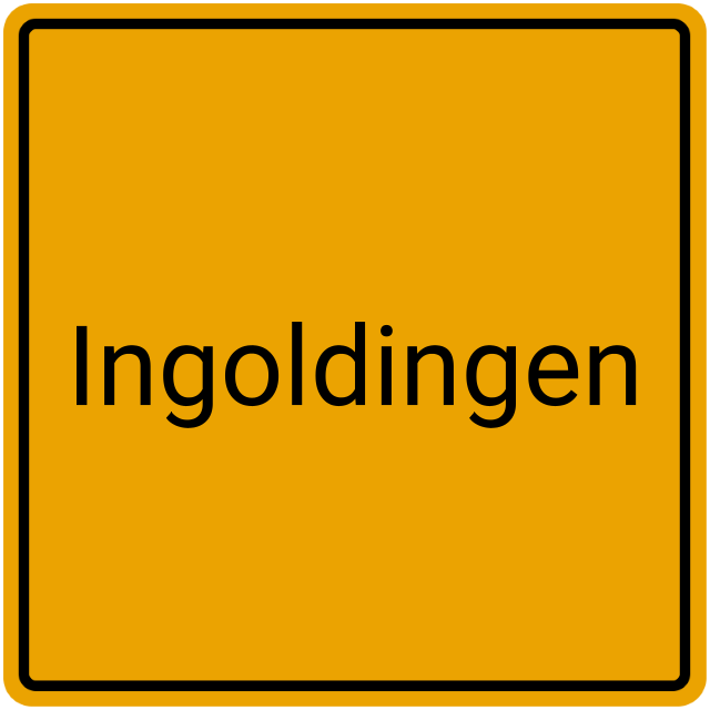 Meldebestätigung Ingoldingen