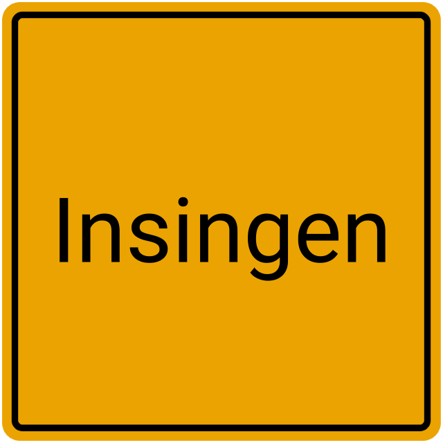 Meldebestätigung Insingen