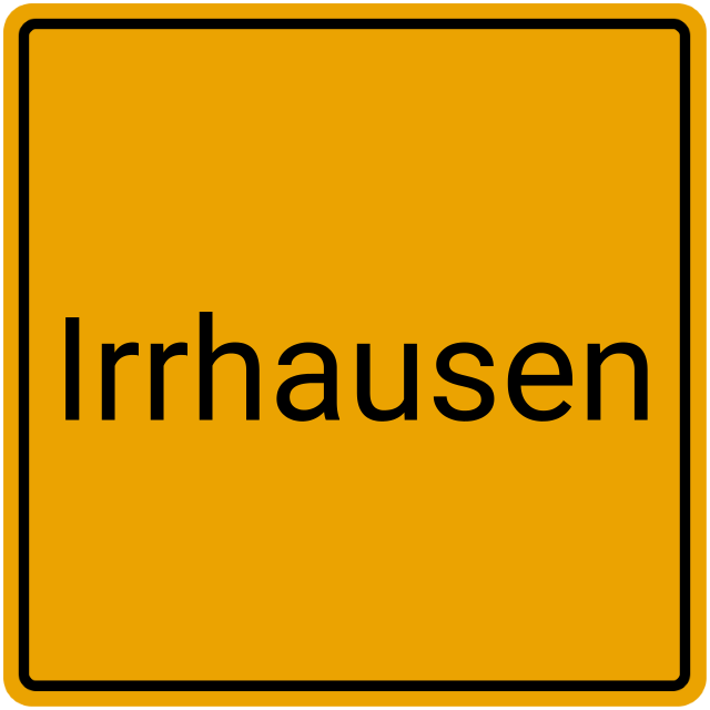 Meldebestätigung Irrhausen