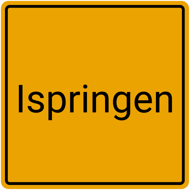 Meldebestätigung Ispringen