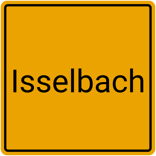 Meldebestätigung Isselbach