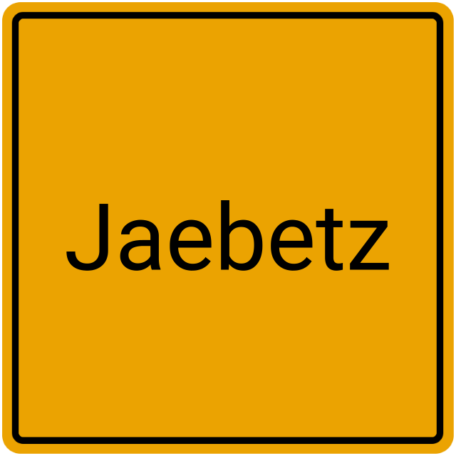 Meldebestätigung Jaebetz