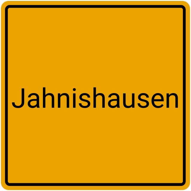 Meldebestätigung Jahnishausen