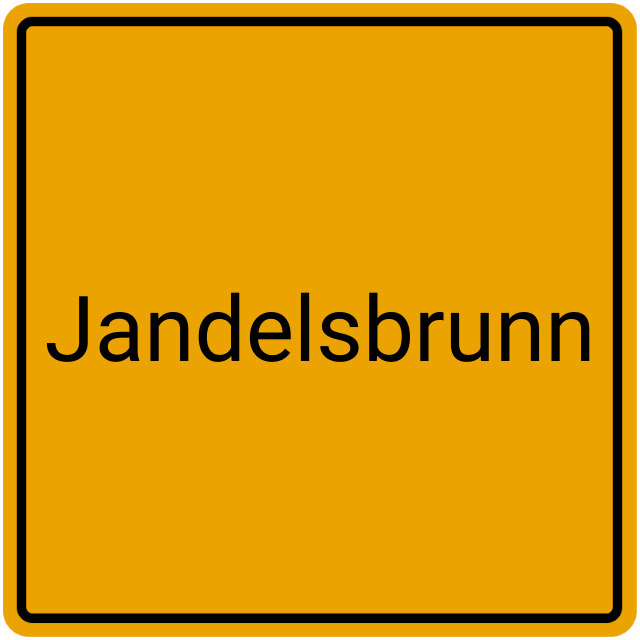 Meldebestätigung Jandelsbrunn