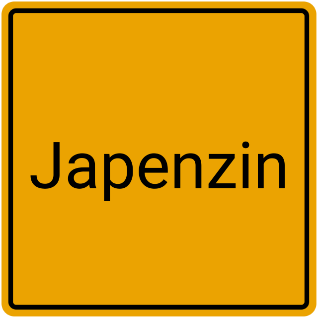 Meldebestätigung Japenzin