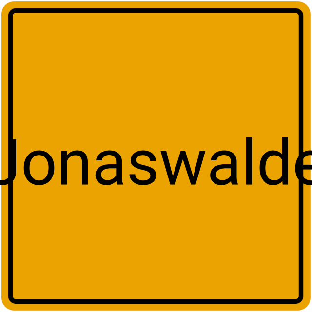 Meldebestätigung Jonaswalde