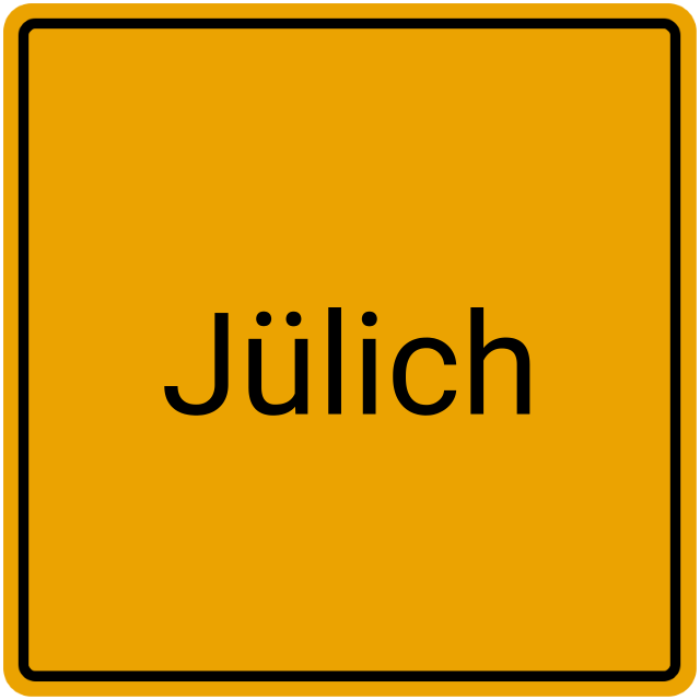 Meldebestätigung Jülich