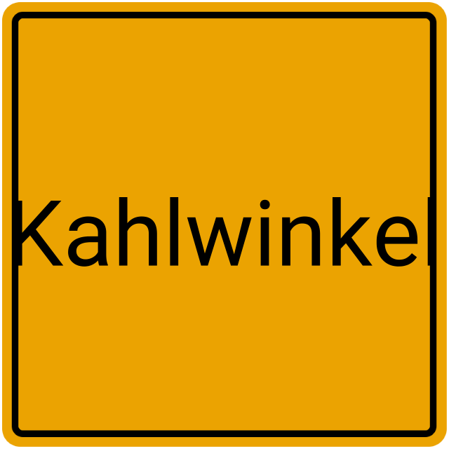 Meldebestätigung Kahlwinkel