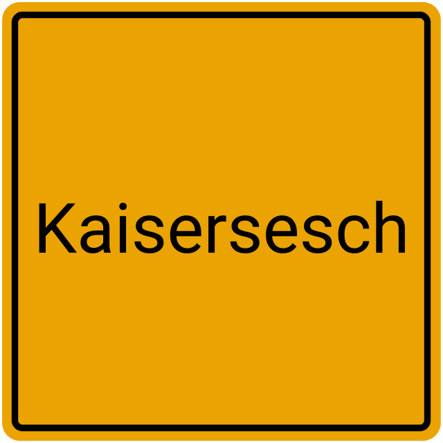 Meldebestätigung Kaisersesch