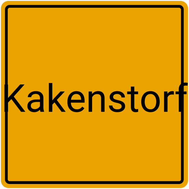 Meldebestätigung Kakenstorf