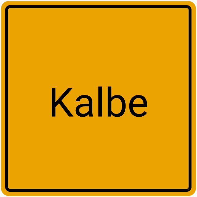 Meldebestätigung Kalbe