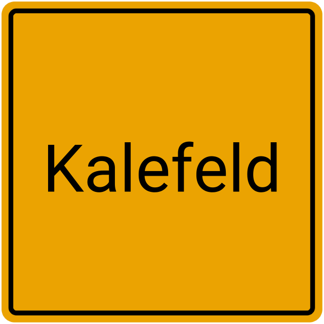 Meldebestätigung Kalefeld