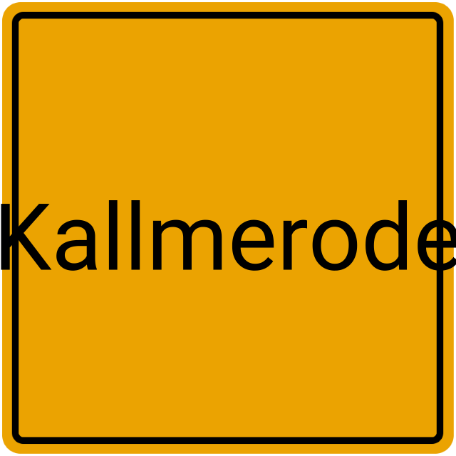 Meldebestätigung Kallmerode