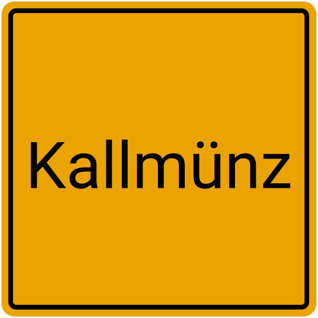 Meldebestätigung Kallmünz