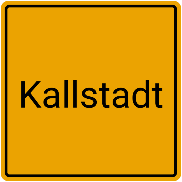 Meldebestätigung Kallstadt