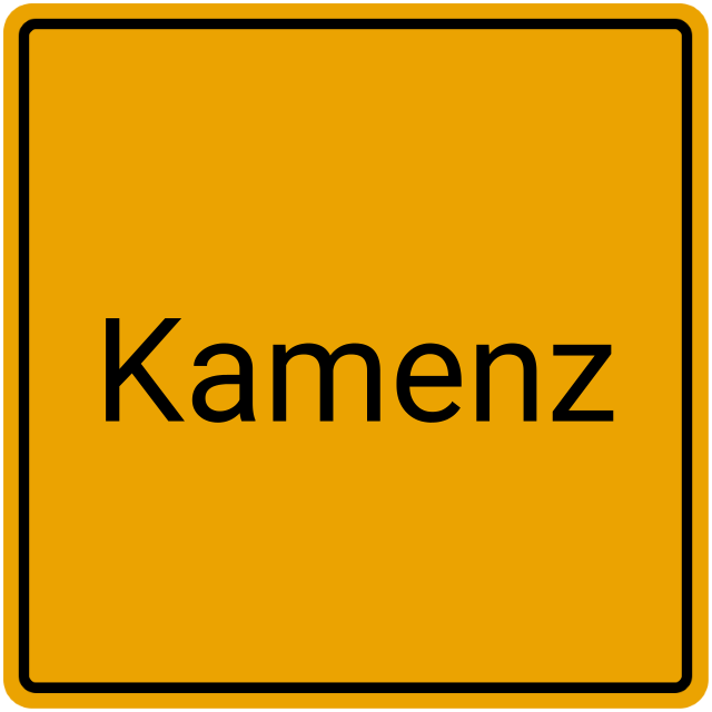 Meldebestätigung Kamenz