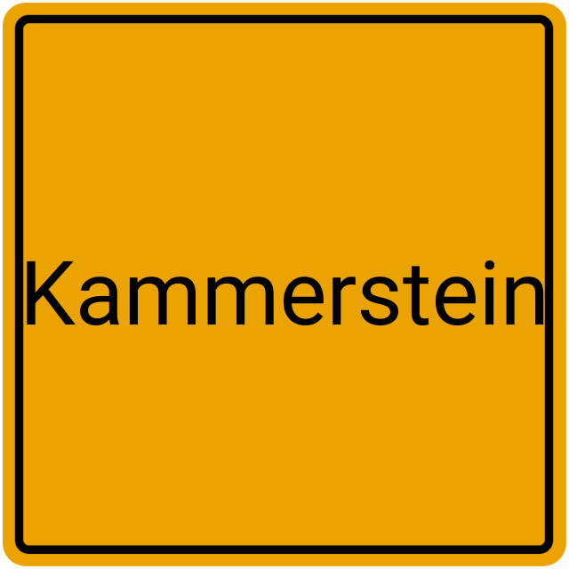 Meldebestätigung Kammerstein