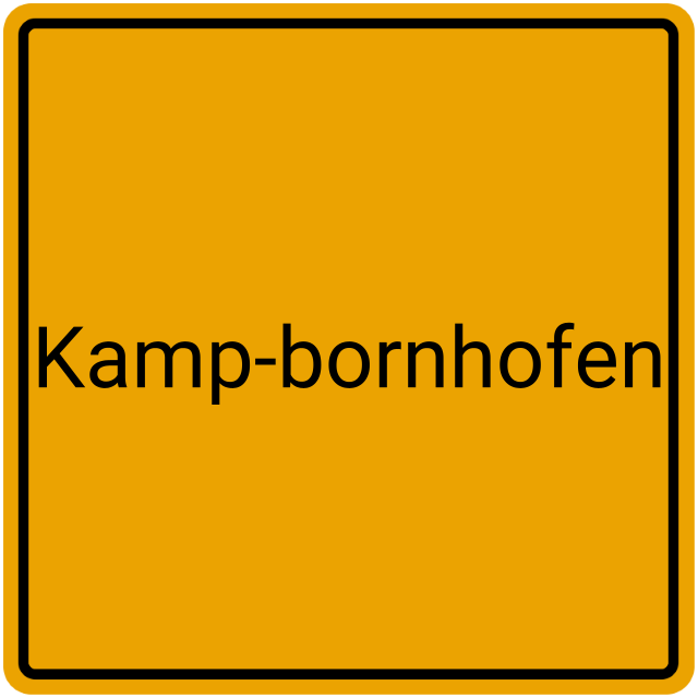 Meldebestätigung Kamp-Bornhofen