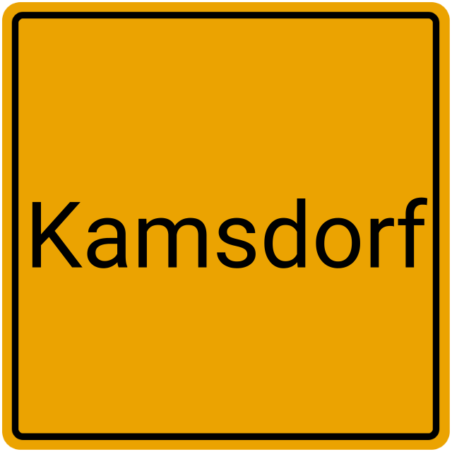 Meldebestätigung Kamsdorf