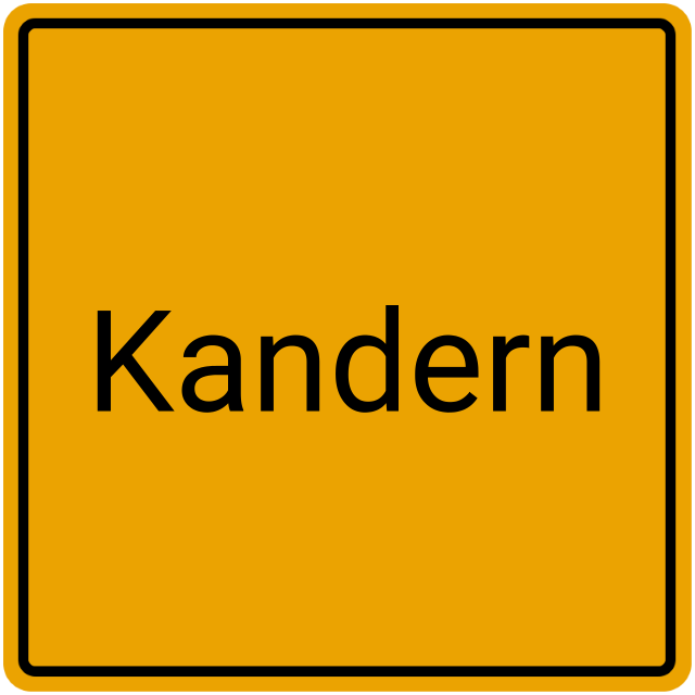 Meldebestätigung Kandern