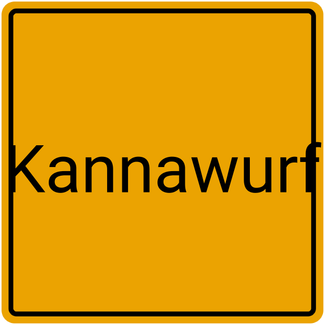 Meldebestätigung Kannawurf