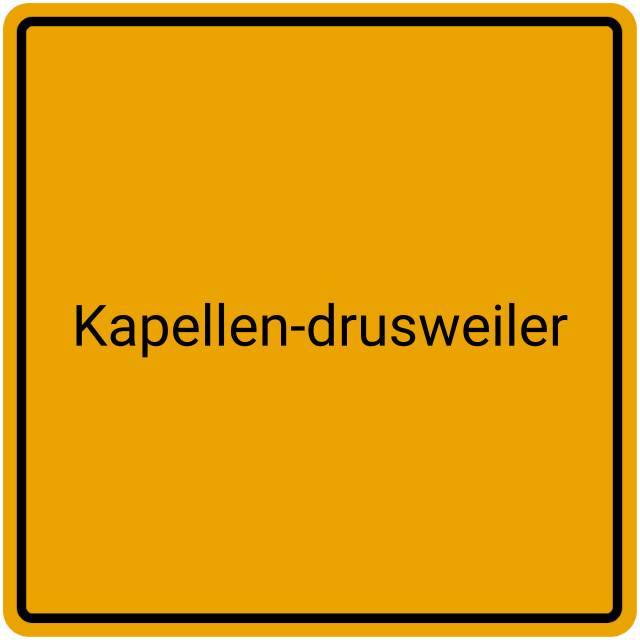 Meldebestätigung Kapellen-Drusweiler