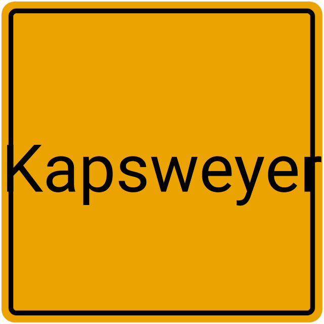 Meldebestätigung Kapsweyer