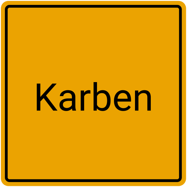 Meldebestätigung Karben