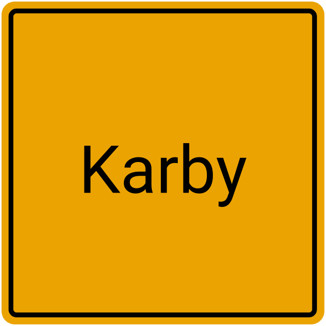 Meldebestätigung Karby