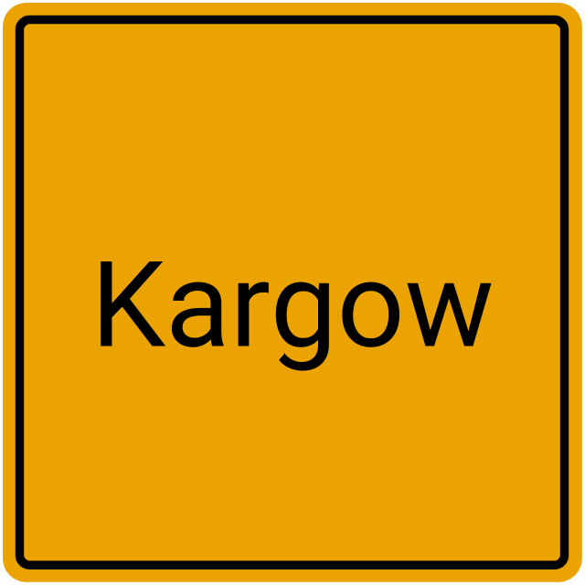 Meldebestätigung Kargow