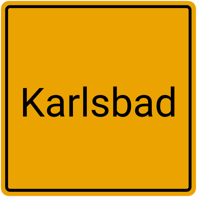 Meldebestätigung Karlsbad