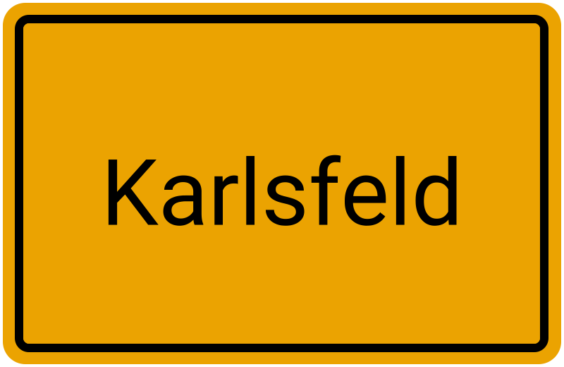 Meldebestätigung Karlsfeld