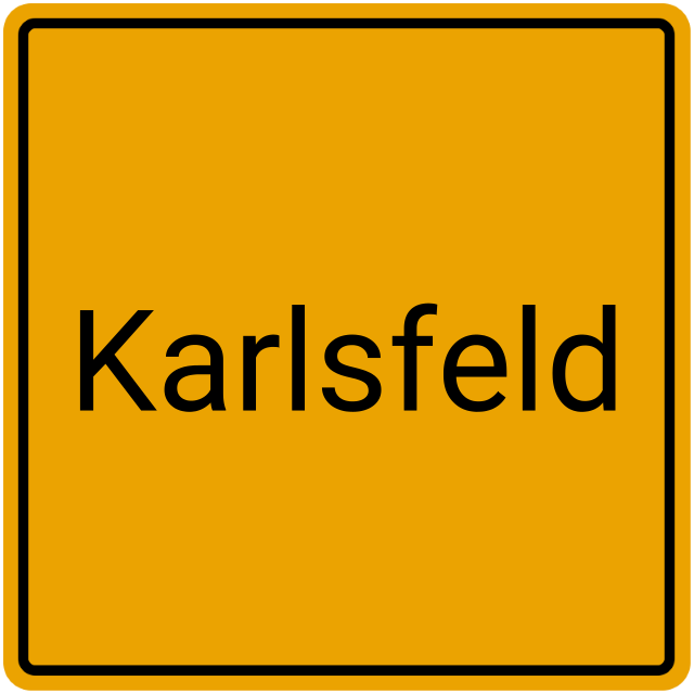 Meldebestätigung Karlsfeld