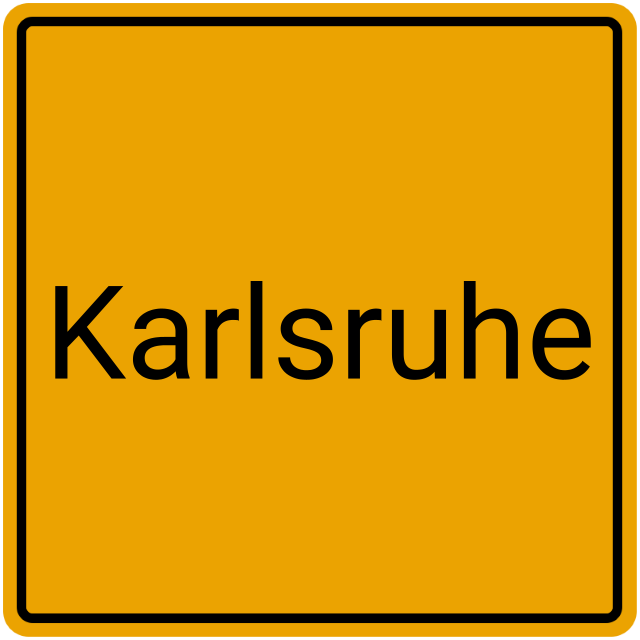 Meldebestätigung Karlsruhe