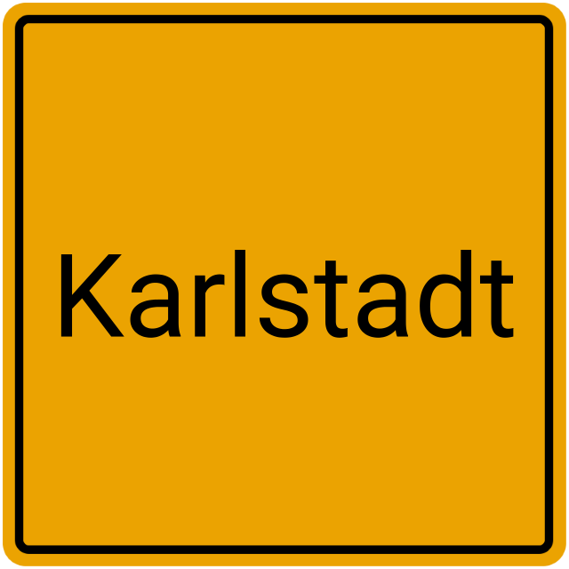 Meldebestätigung Karlstadt