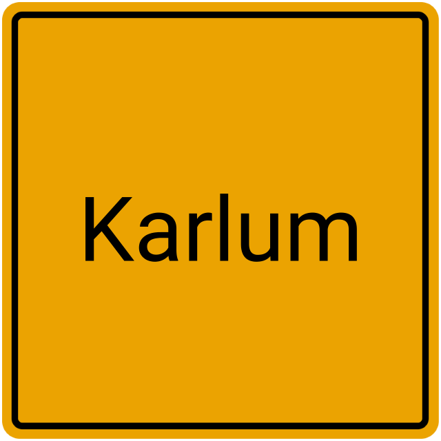 Meldebestätigung Karlum