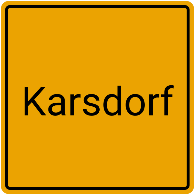 Meldebestätigung Karsdorf