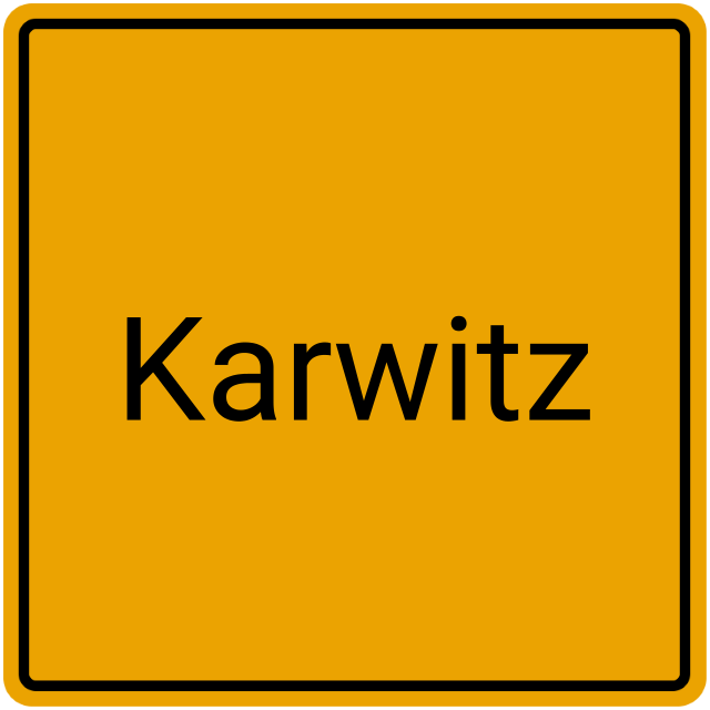 Meldebestätigung Karwitz