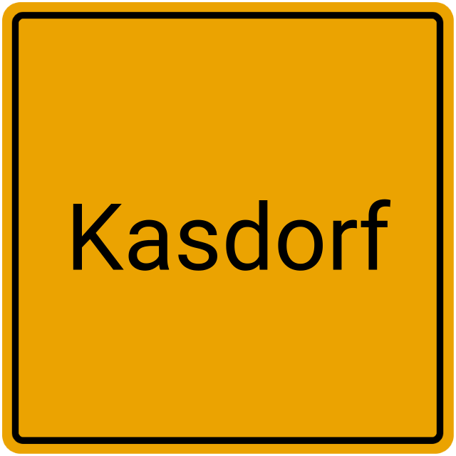 Meldebestätigung Kasdorf