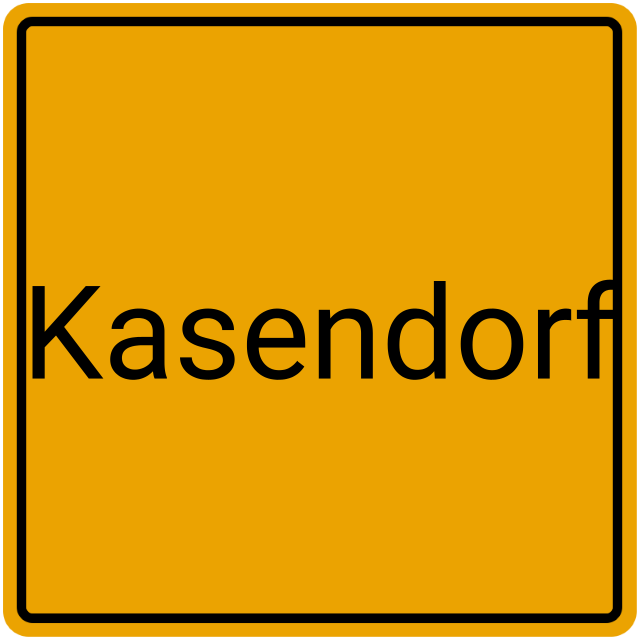 Meldebestätigung Kasendorf