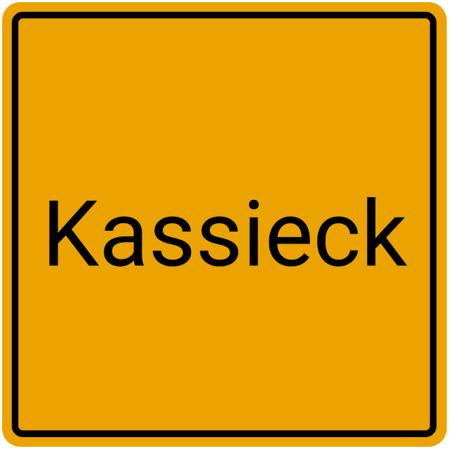 Meldebestätigung Kassieck