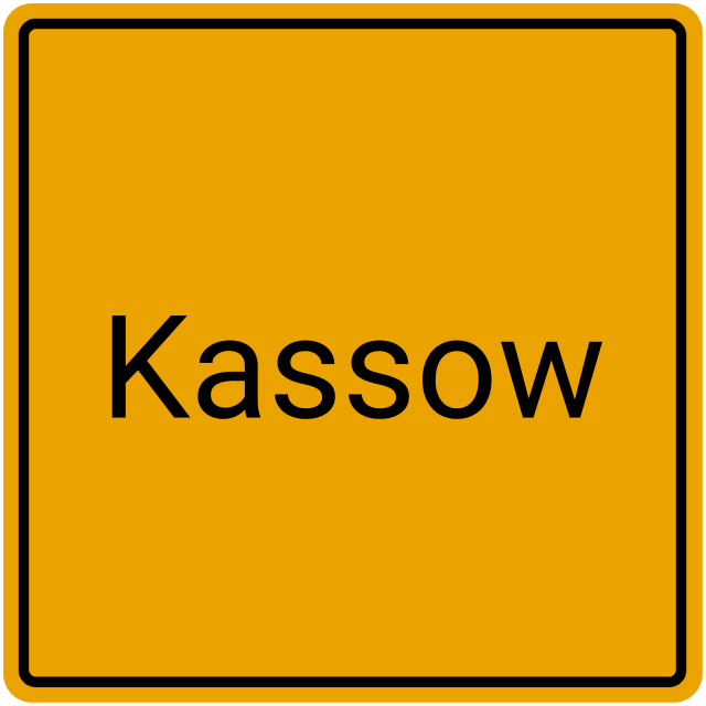 Meldebestätigung Kassow