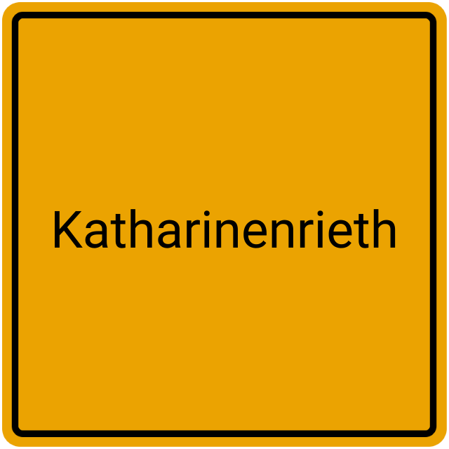 Meldebestätigung Katharinenrieth