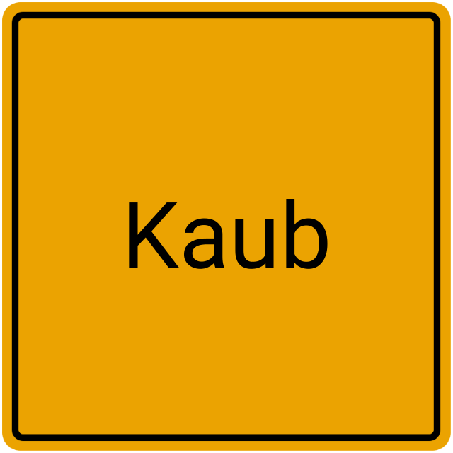 Meldebestätigung Kaub