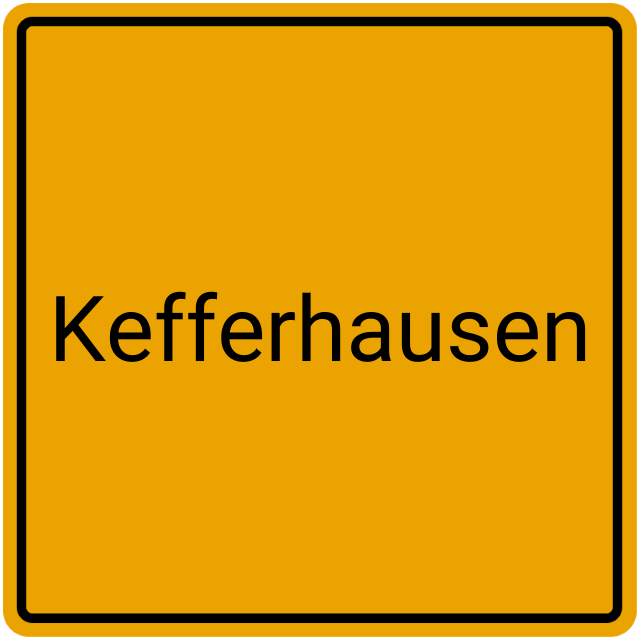Meldebestätigung Kefferhausen